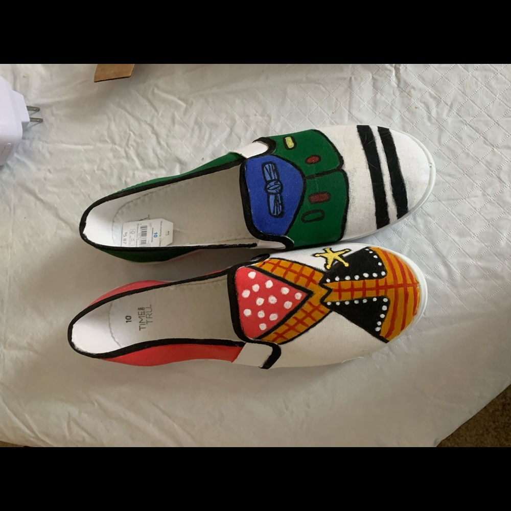 Toy Story hand painted shoes